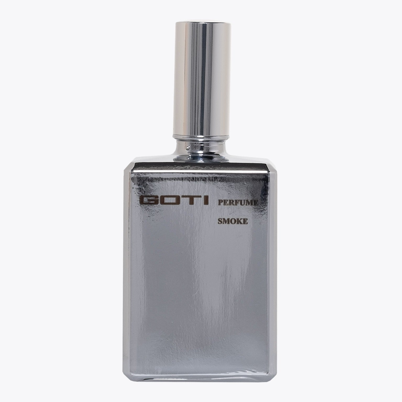 Scent of Goti Smoke Eau de Parfum 100ml - silver glass bottle
