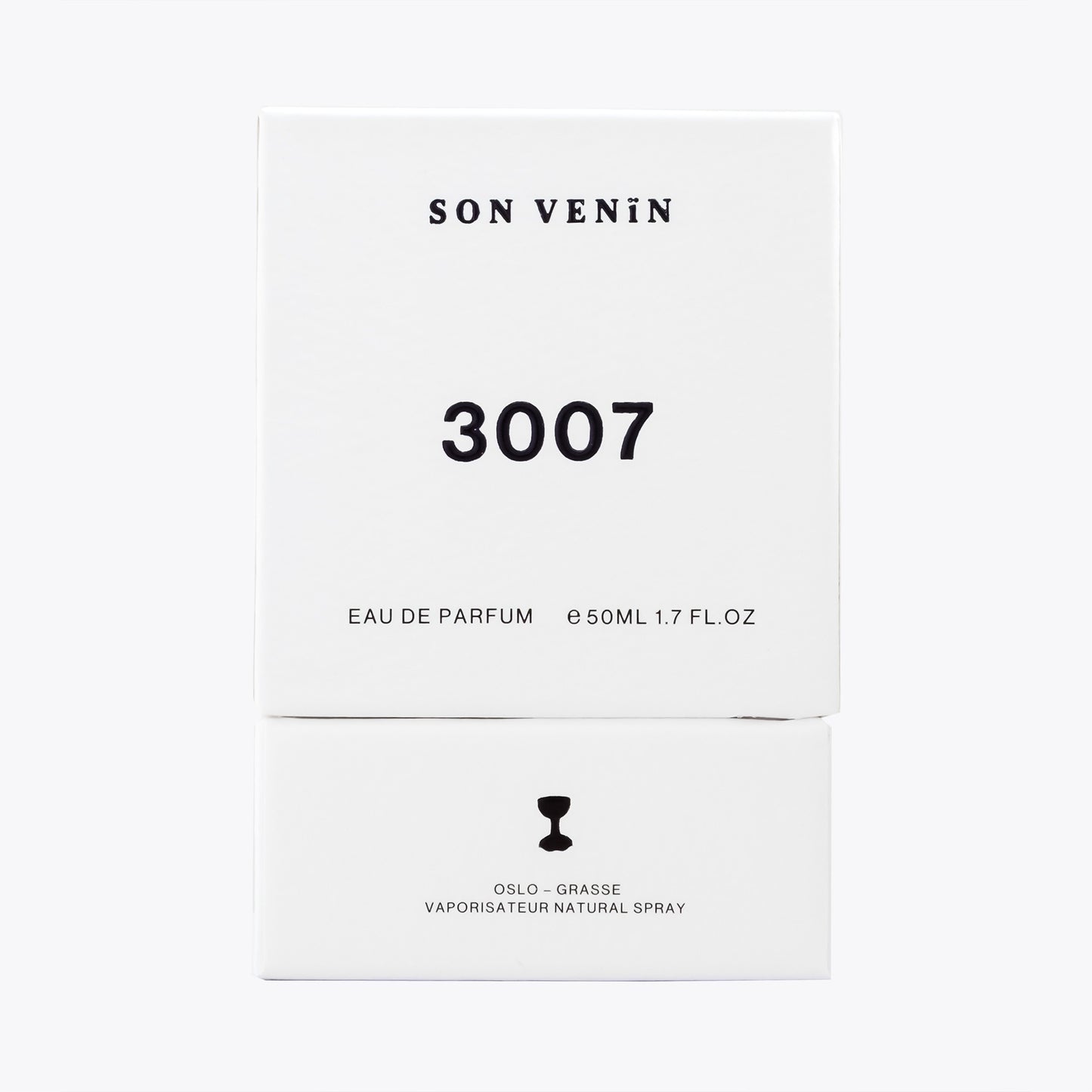 3007 by Son Venïn – Eau de Parfum 50ml – packaging front view
