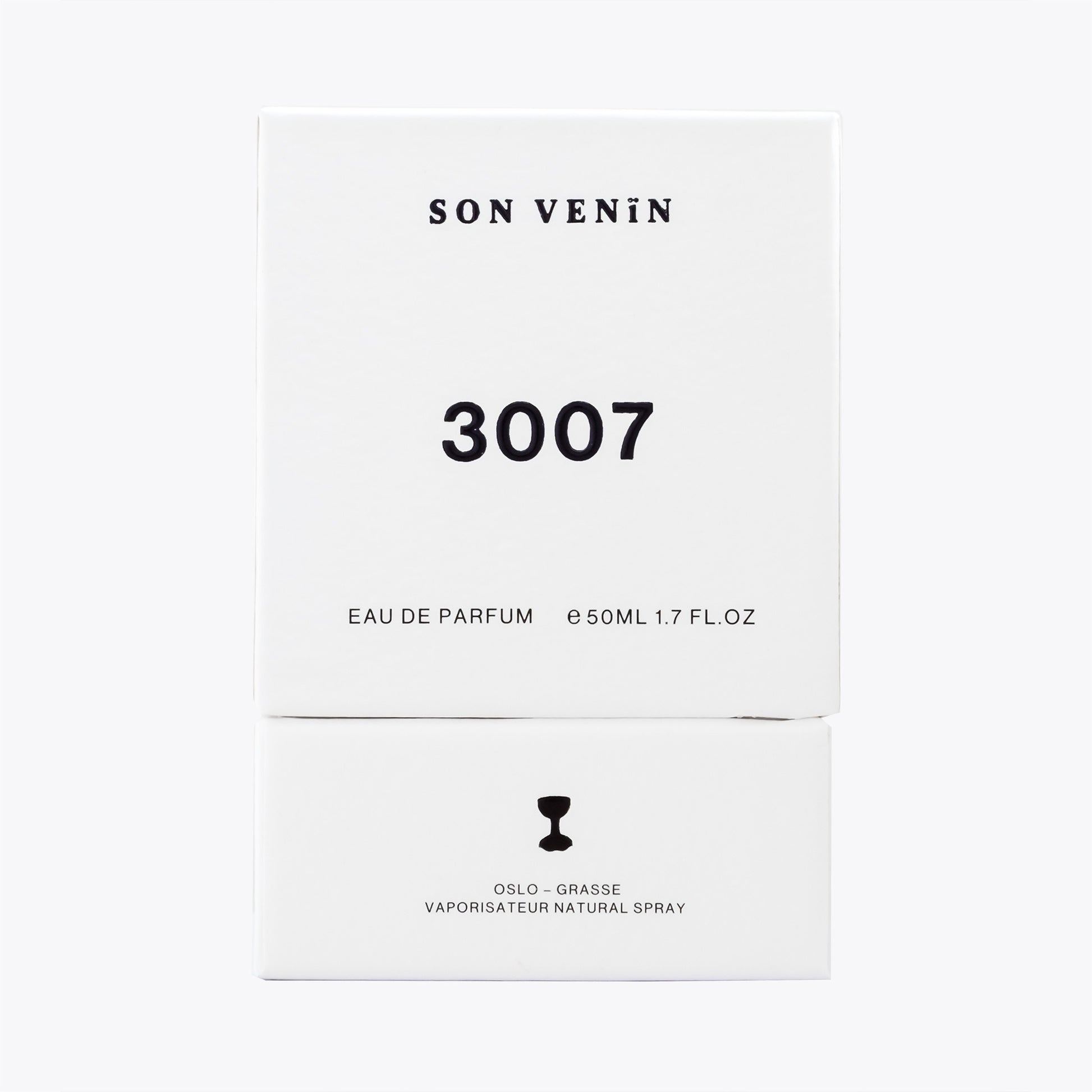 3007 by Son Venïn – Eau de Parfum 50ml – packaging front view