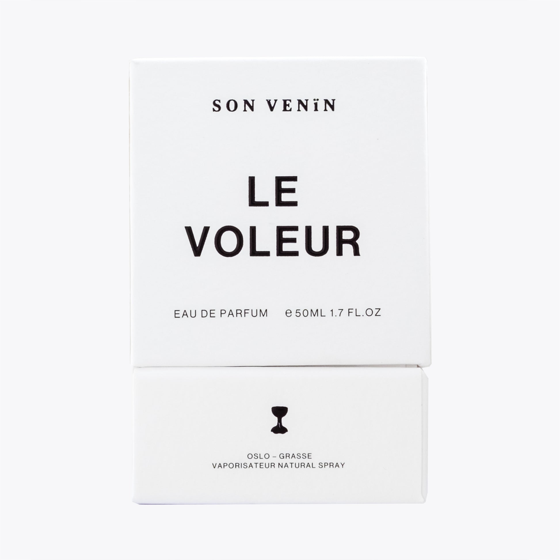 Le Voleur by Son Venïn – Eau de Parfum 50ml – packaging front view
