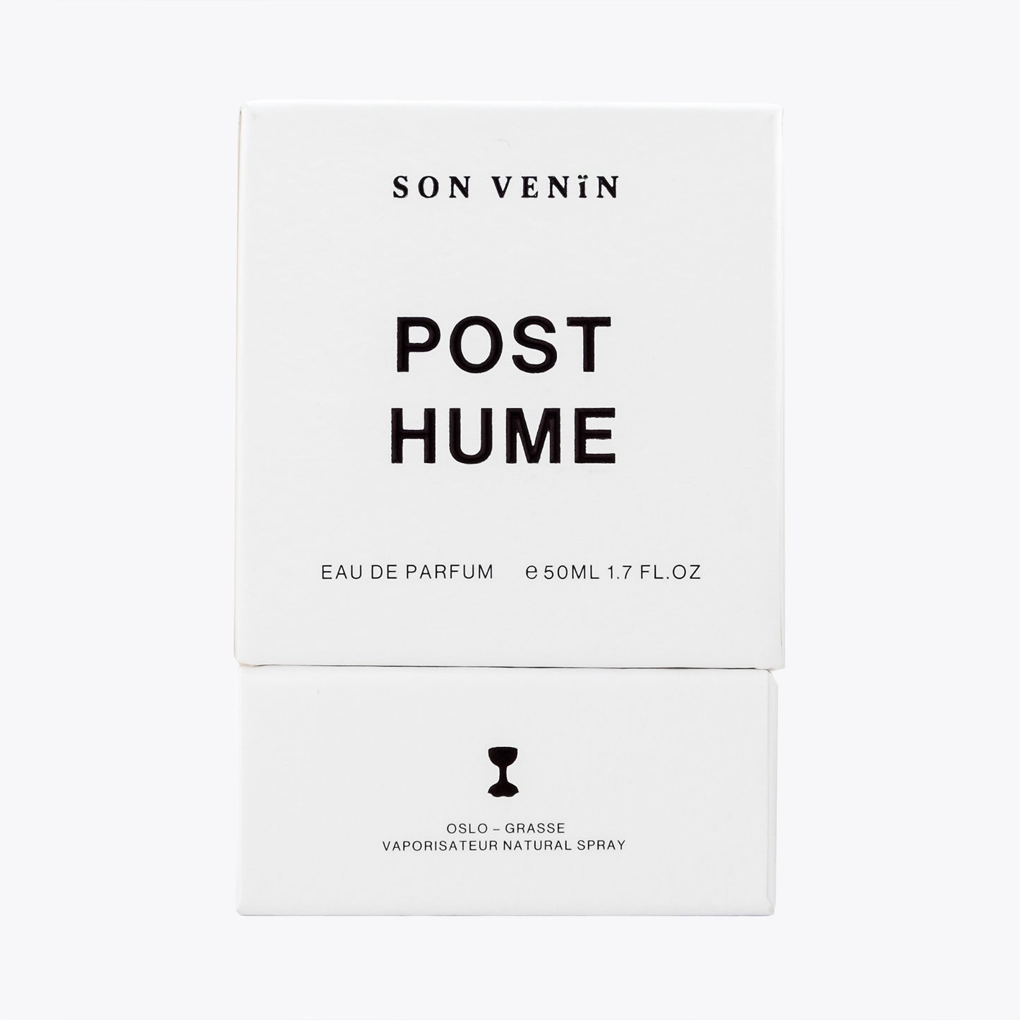 Posthume by Son Venïn – Eau de Parfum 50ml – packaging front view