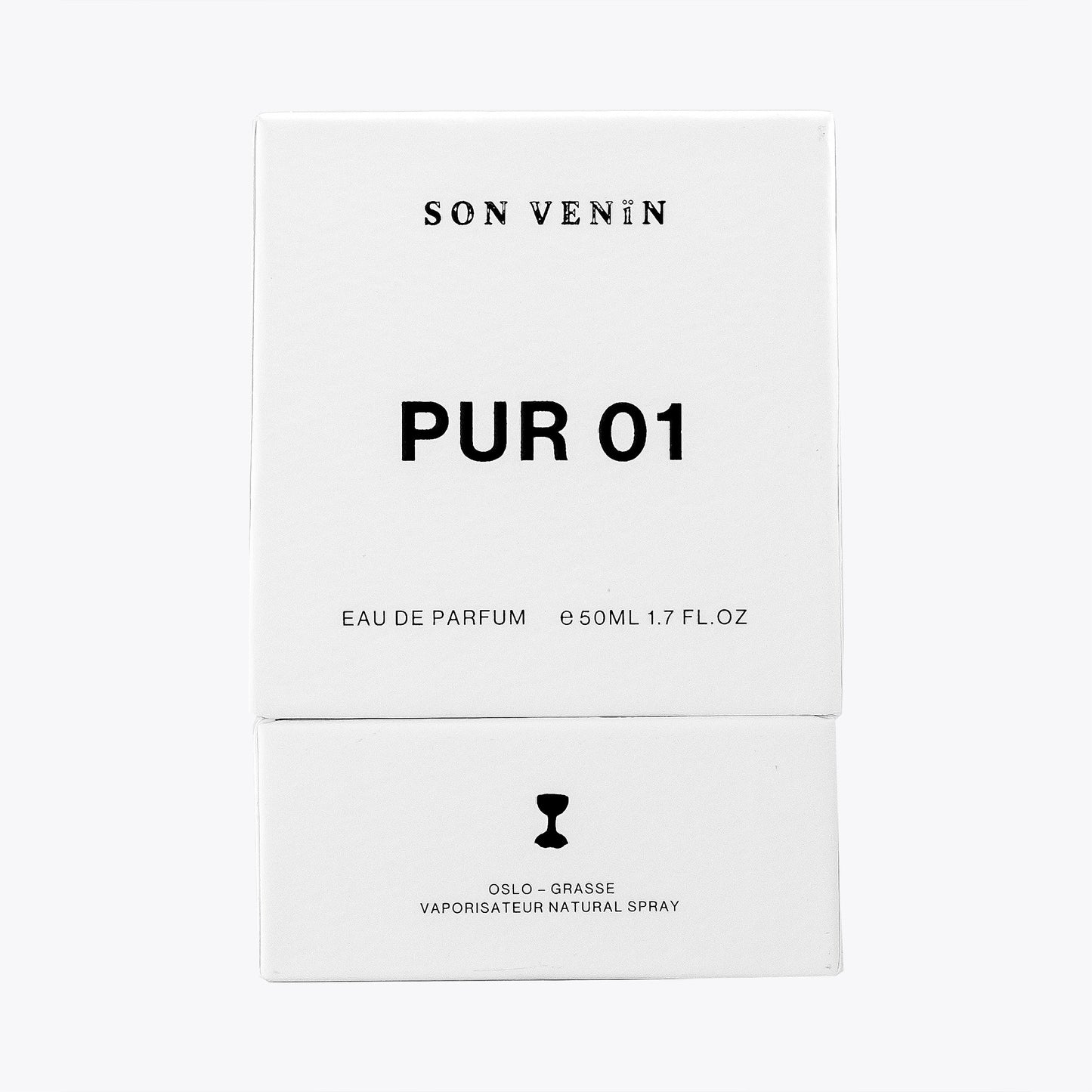 Pur 01 by Son Venïn – Eau de Parfum 50ml – packaging front view