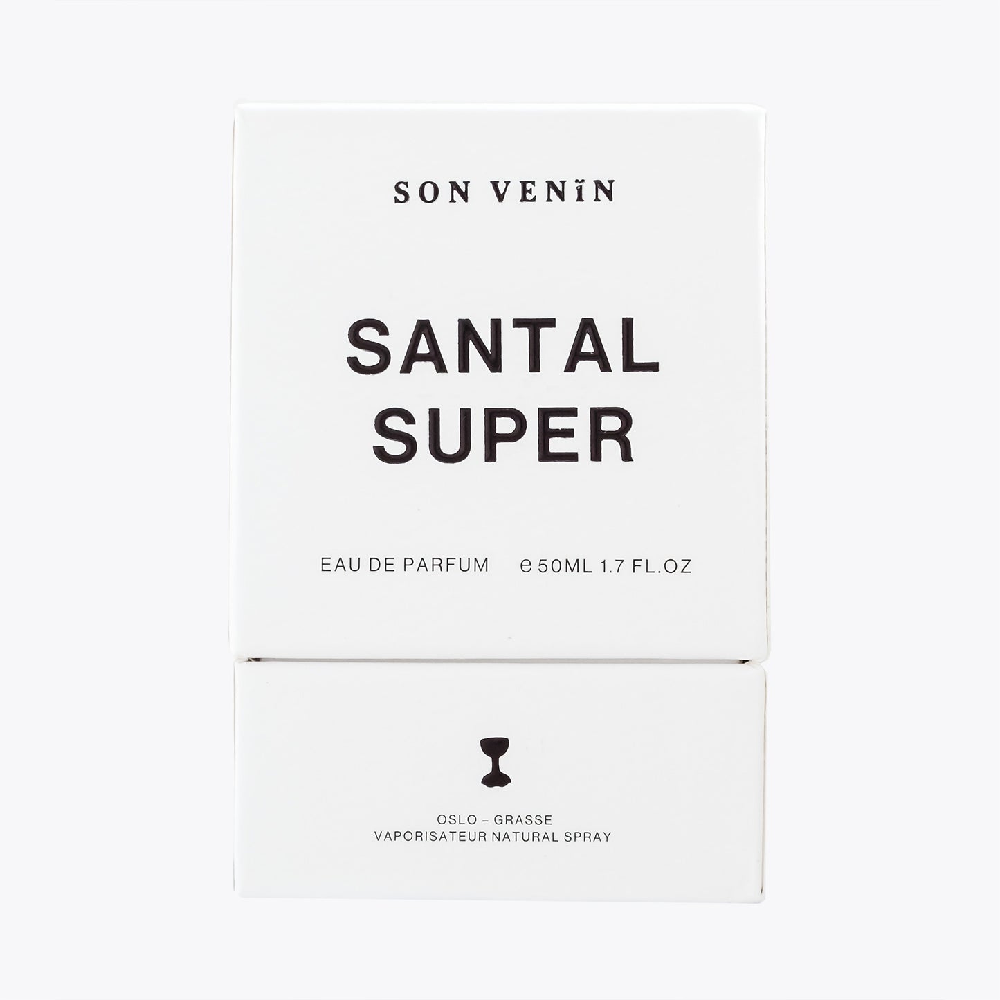 Santal Super by Son Venïn – Eau de Parfum 50ml – packaging front view