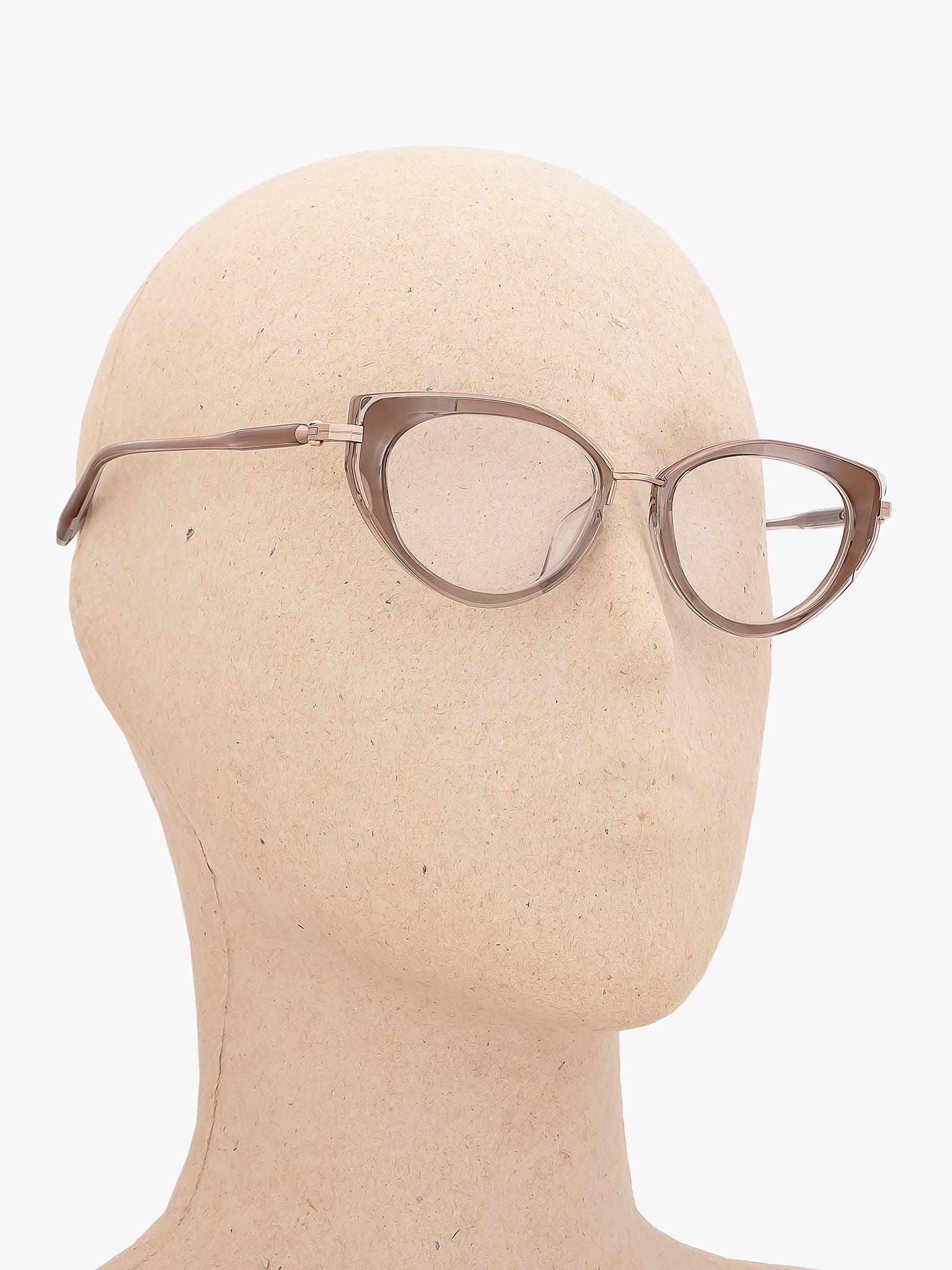 AKONI Athena Nude Grey Eyeglasses