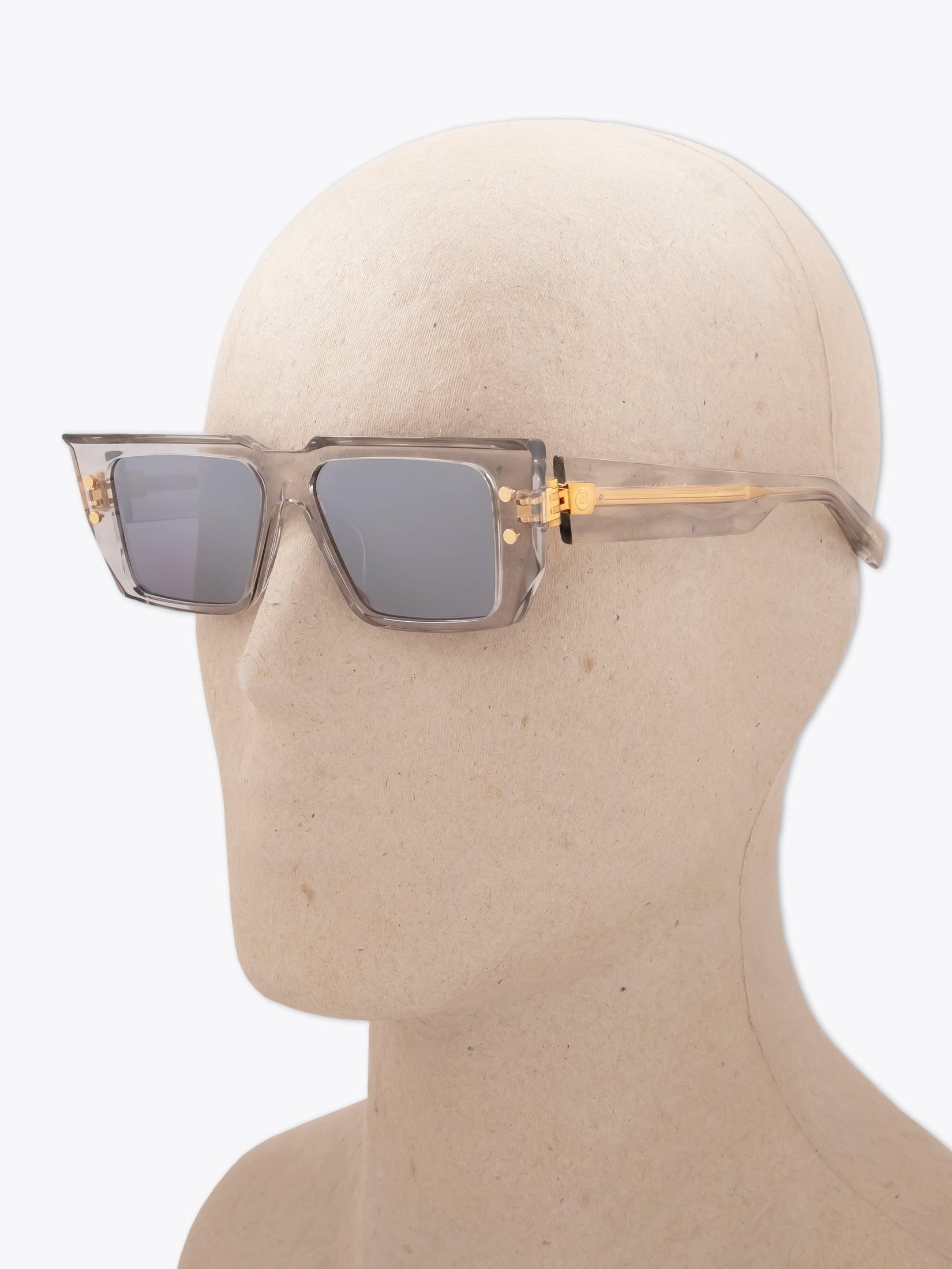 BALMAIN B-VI Grey Crystal Sunglasses