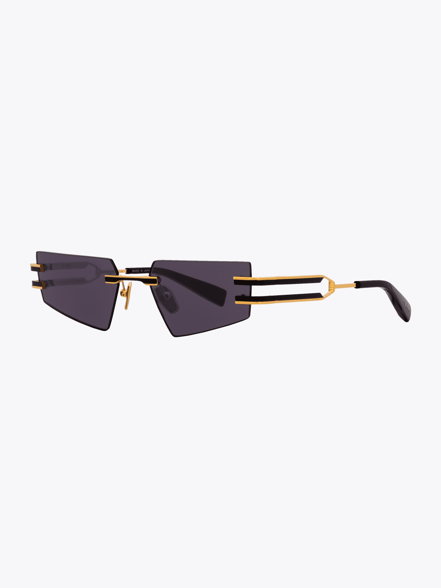 BALMAIN Fixe Gold/Black Sunglasses - Apodep.com
