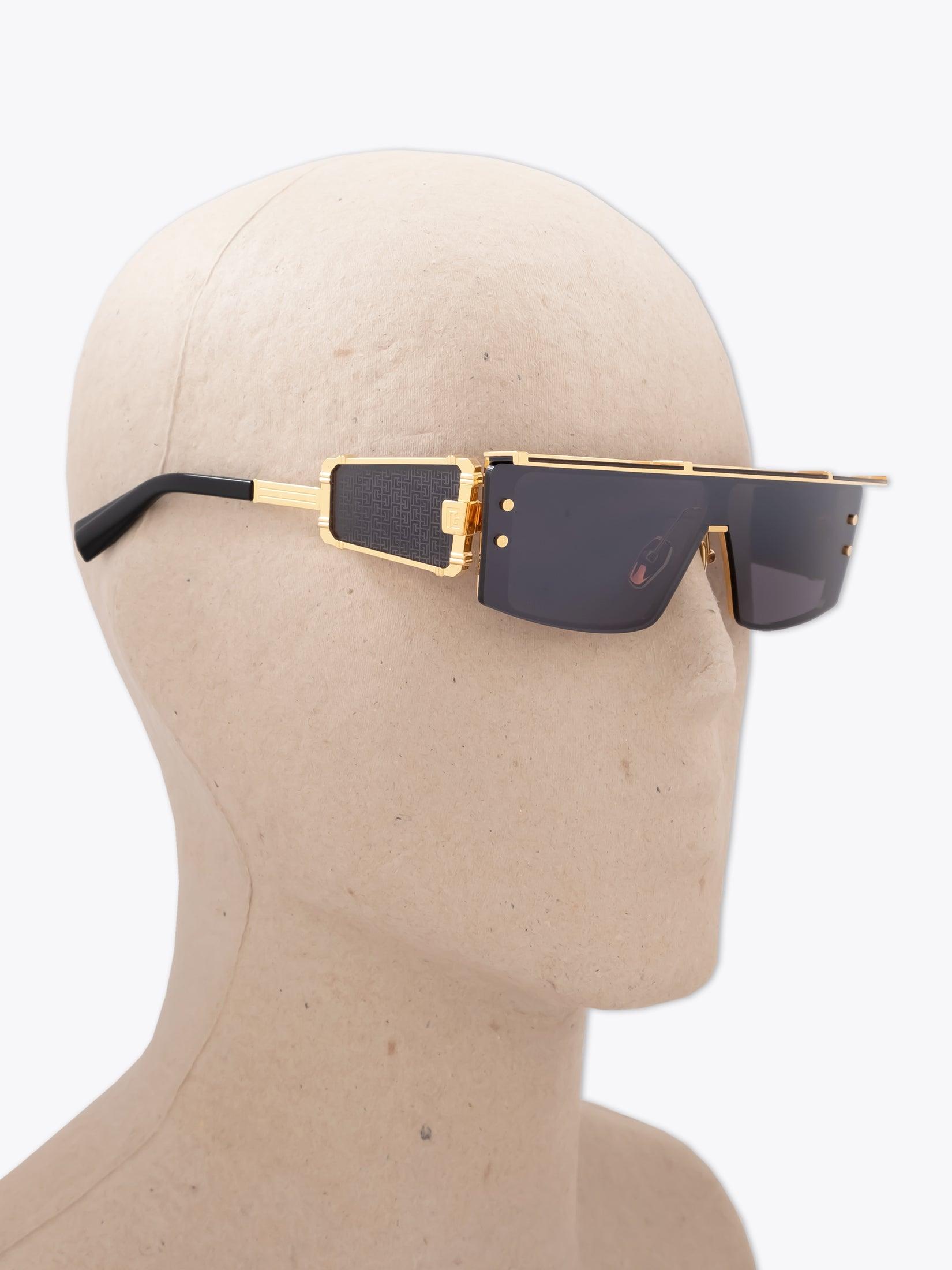 BALMAIN Wonder Boy III Gold/Black Sunglasses