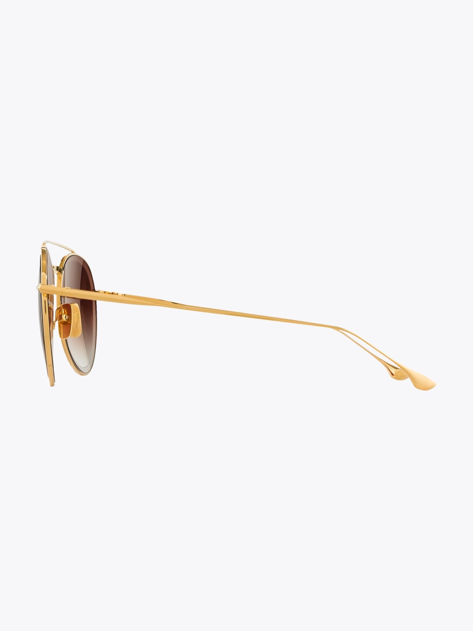 DITA Axial Yellow Gold Sunglasses