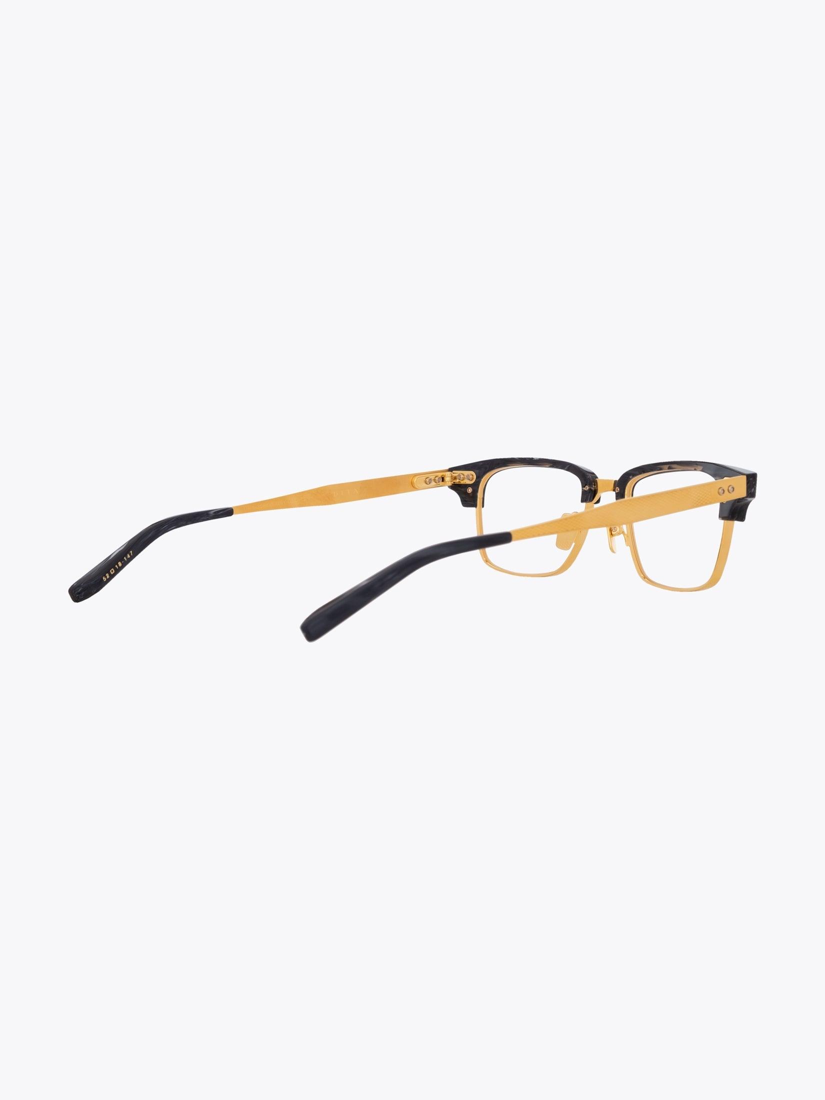 DITA Statesman Three Grey/Gold Eyeglasses