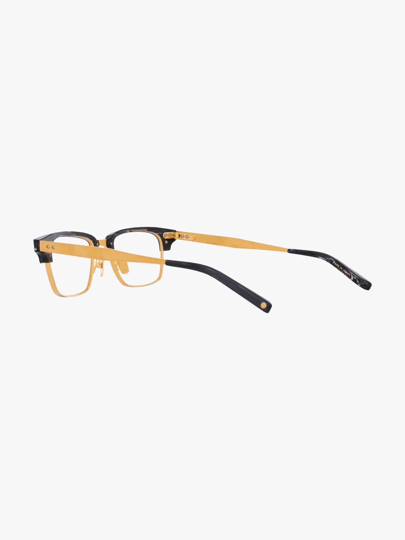 DITA Statesman Three Grey/Gold Eyeglasses