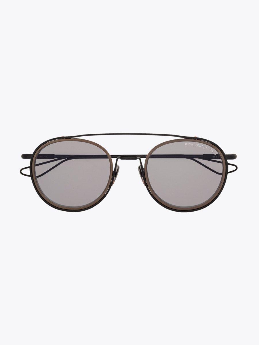 DITA System-Two Black/Grey Sunglasses - APODEP.com