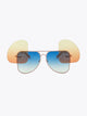 Fakbyfak X Manish Arora Gold/Blue/Brown Sunglasses