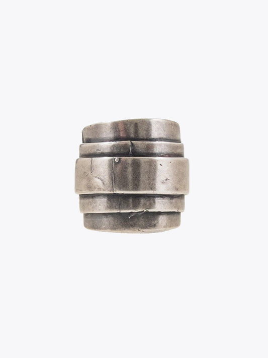 GOTI AN503 Oxidised Silver Ring - Apodep.com