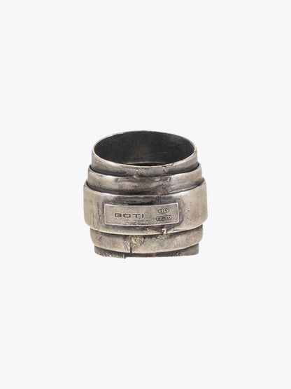 GOTI AN503 Oxidised Silver Ring - APODEP.com