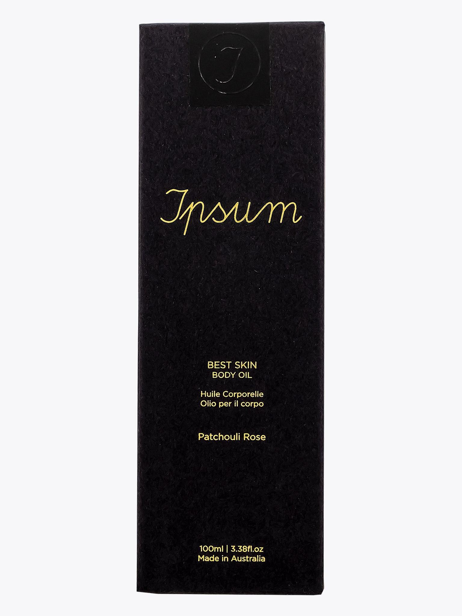 Ipsum Best Skin Body Oil Patchouli Rose 100ml