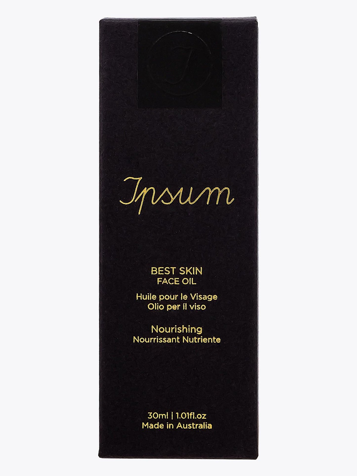 Ipsum Best Skin Face Oil Nourishing 30ml - Apodep.com