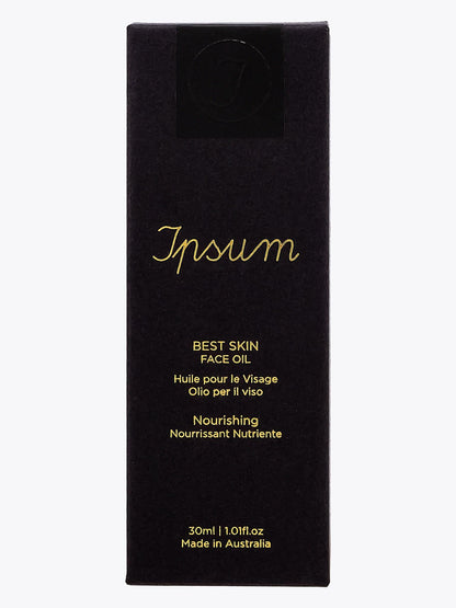Ipsum Best Skin Face Oil Nourishing 30ml - APODEP.com