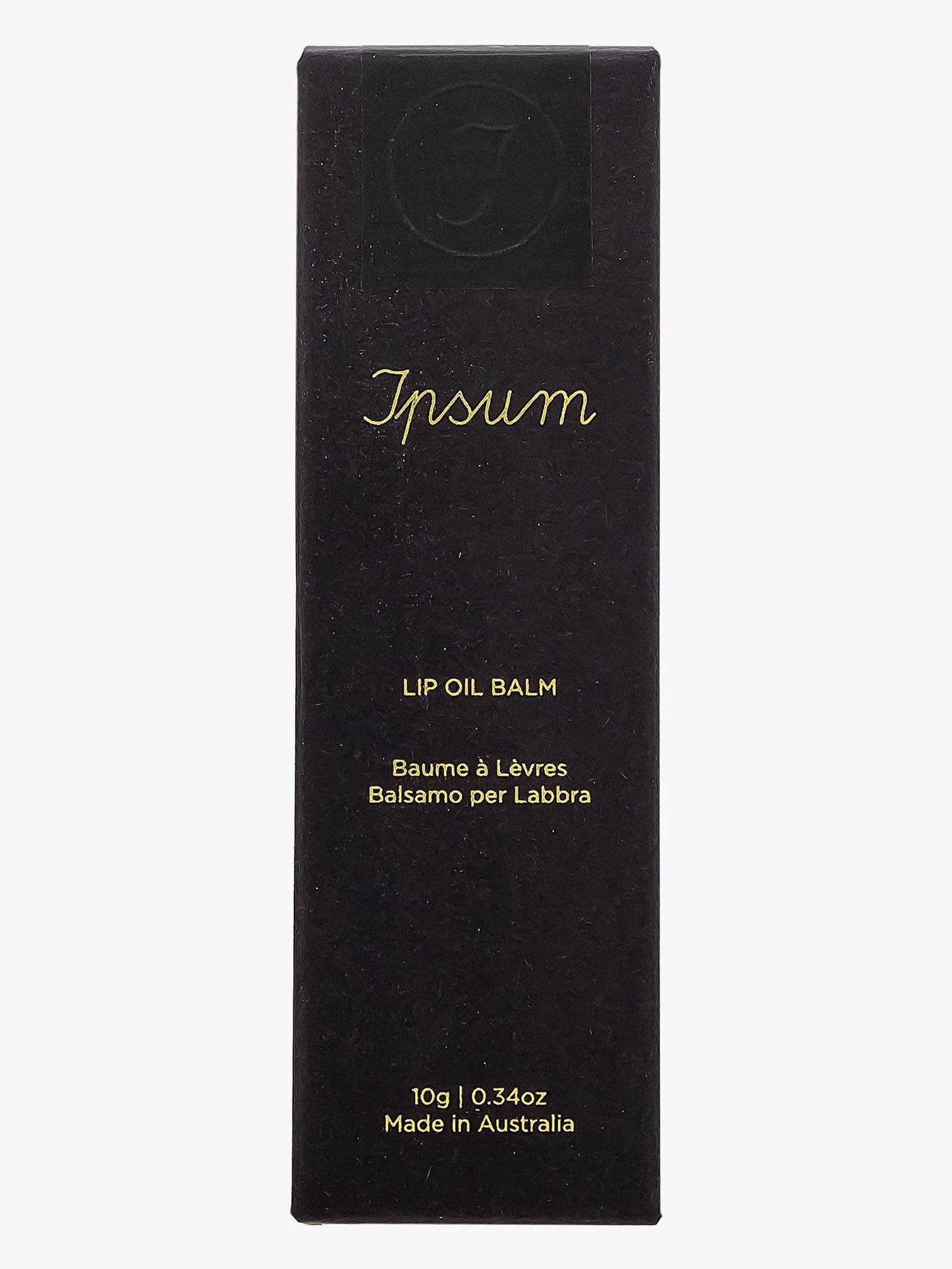 Ipsum Lip Oil Balm Tube 10g - APODEP.com