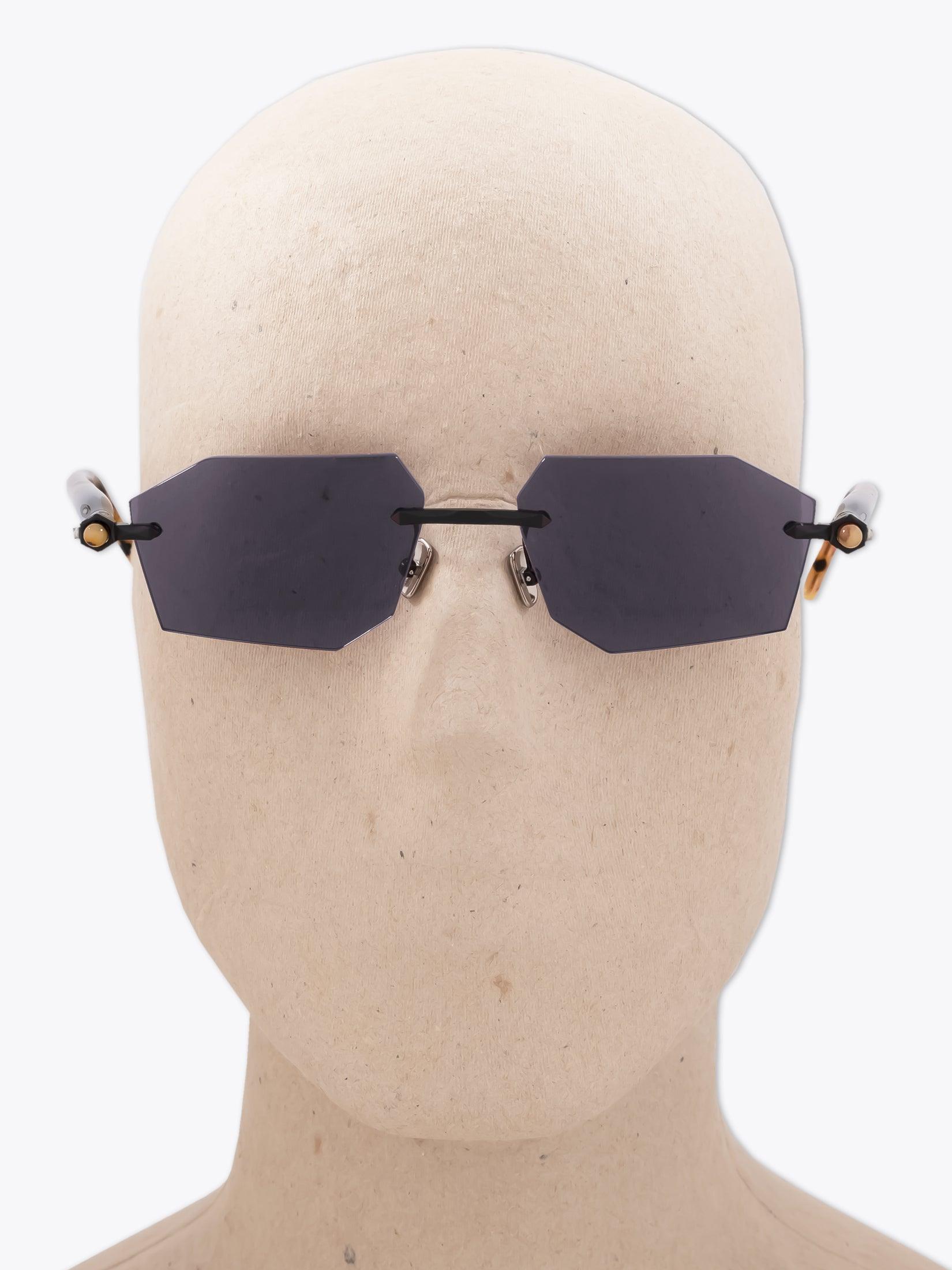 Kuboraum Mask P55 Sonnenbrille Schwarz