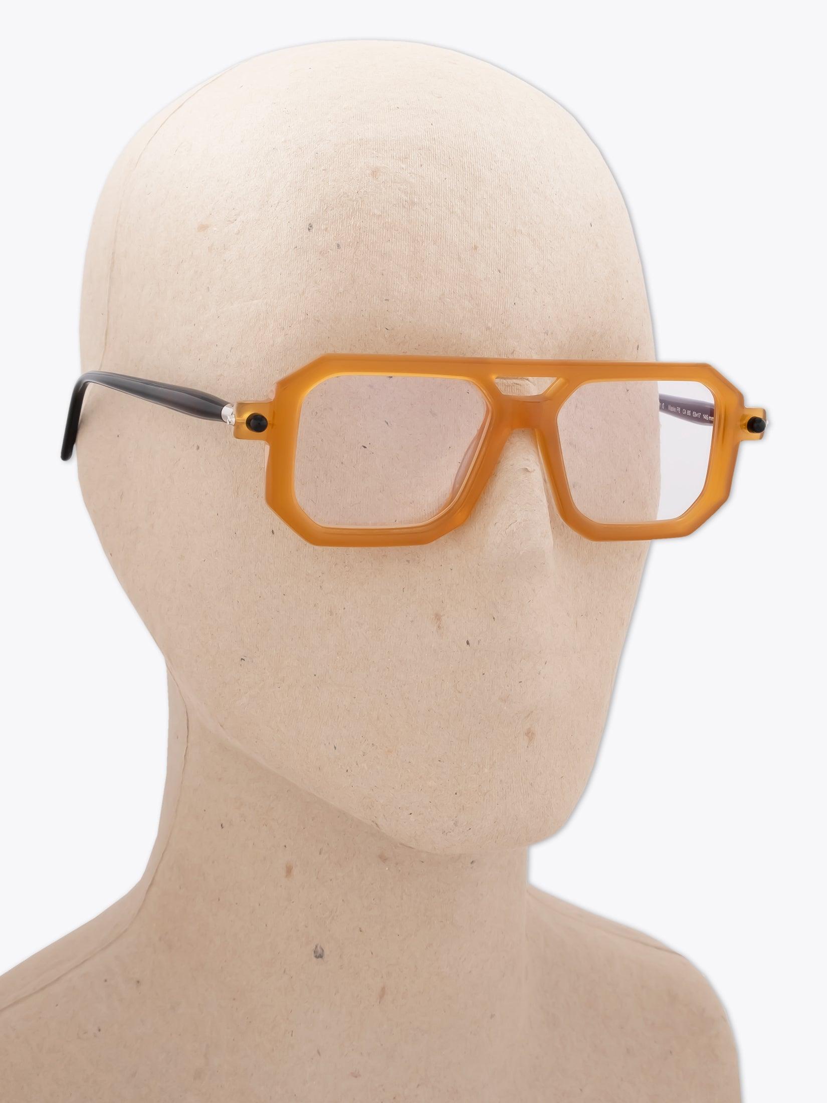 Kuboraum Mask P8 Optische Brille Karamell