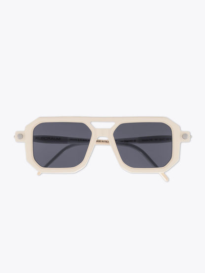 Kuboraum Mask P8 White Sunglasses - APODEP.com