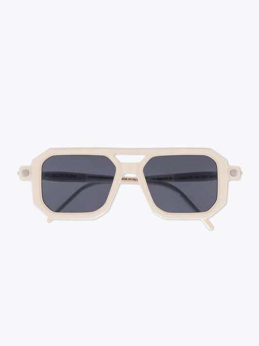 Kuboraum Mask P8 White Sunglasses - Apodep.com