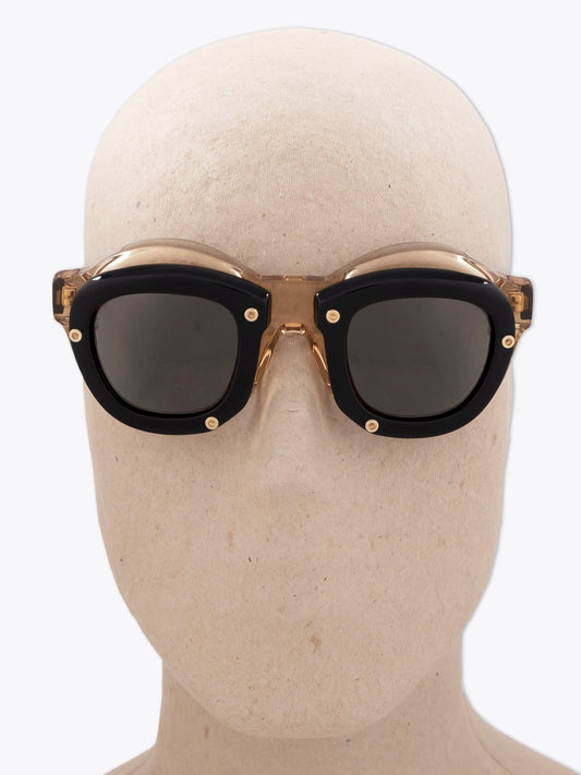 Kuboraum Mask W1 Honey/Black Sunglasses - Apodep.com