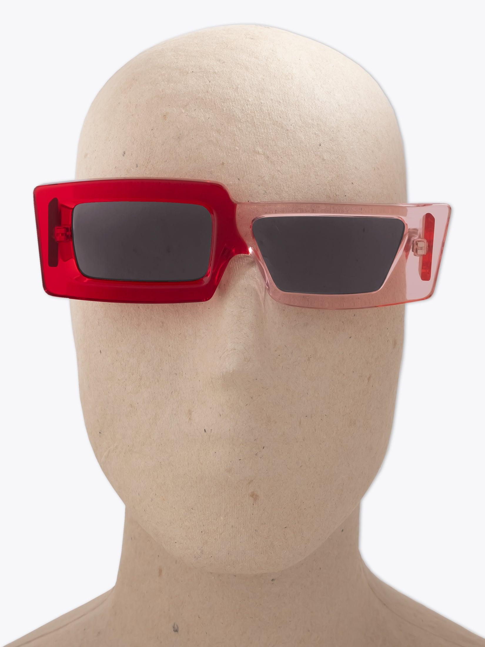 Kuboraum Mask X11 Sonnenbrille Rot/Koralle
