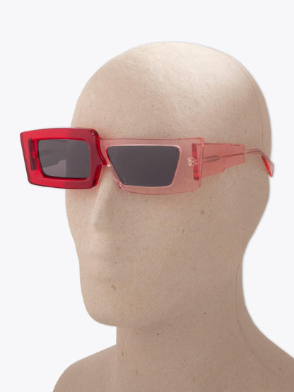 Kuboraum Mask X11 Red/Coral Sunglasses - APODEP.com