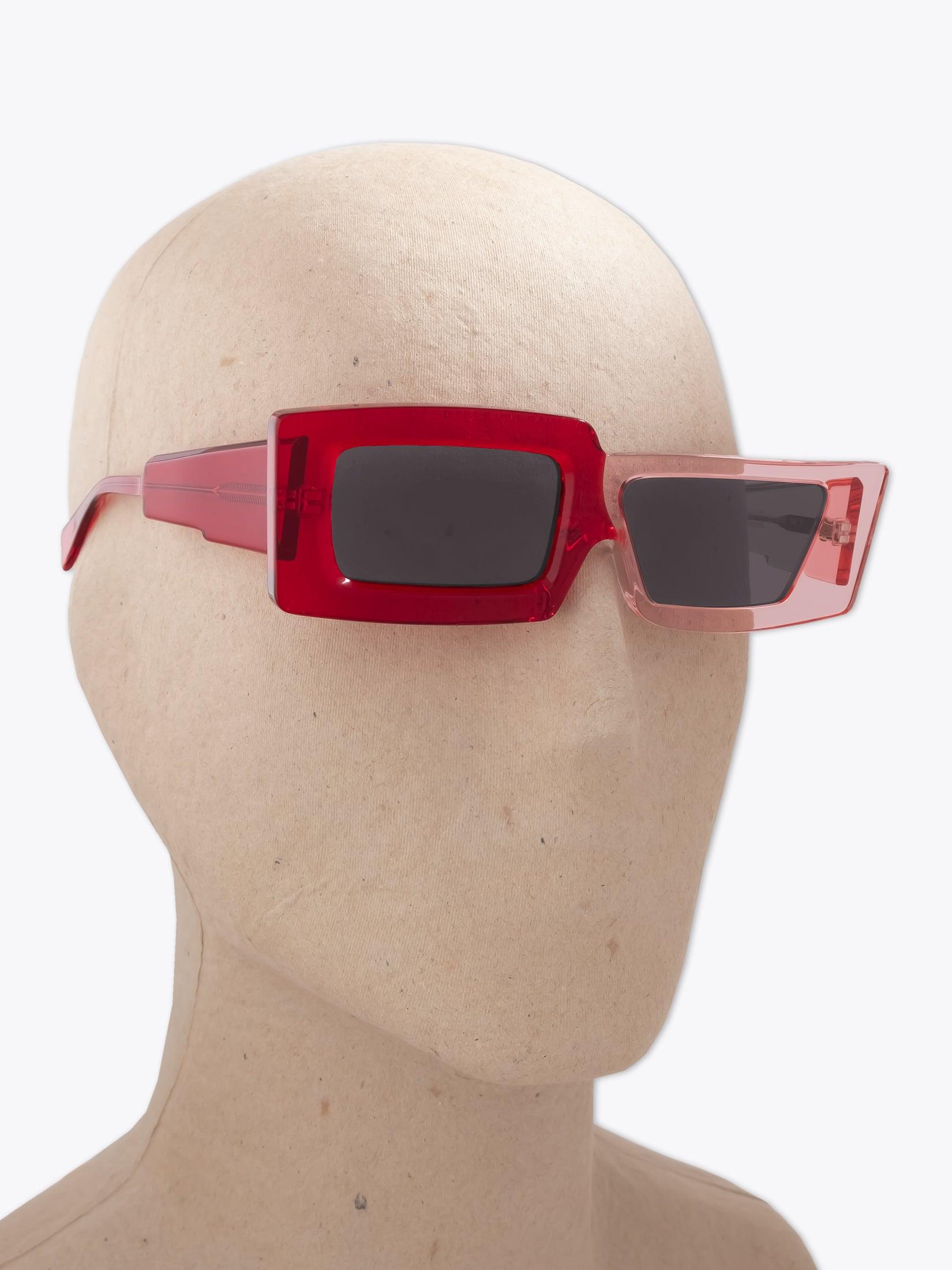 Kuboraum Mask X11 Sonnenbrille Rot/Koralle