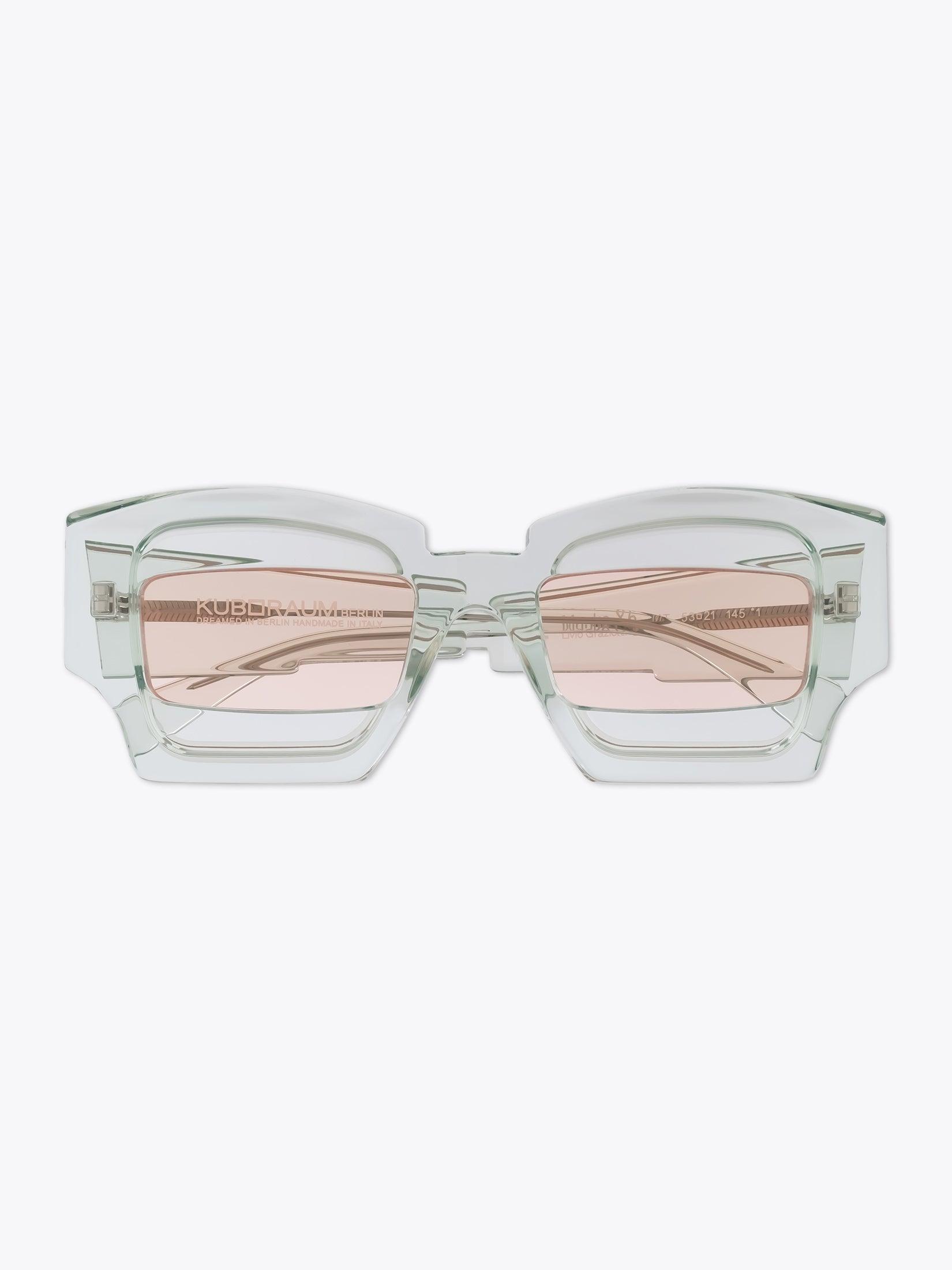 Kuboraum Mask X6 Crystal Mint Sunglasses
