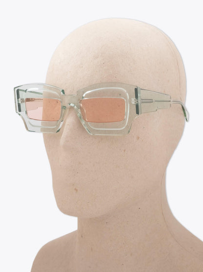 Kuboraum Mask X6 Crystal Mint Sunglasses - APODEP.com