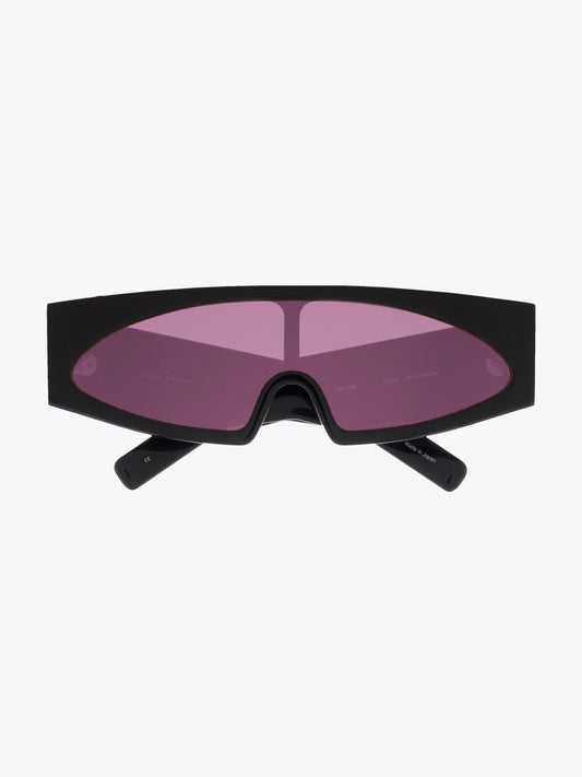 Rick Owens Gene Black/Rose Sunglasses - Apodep.com