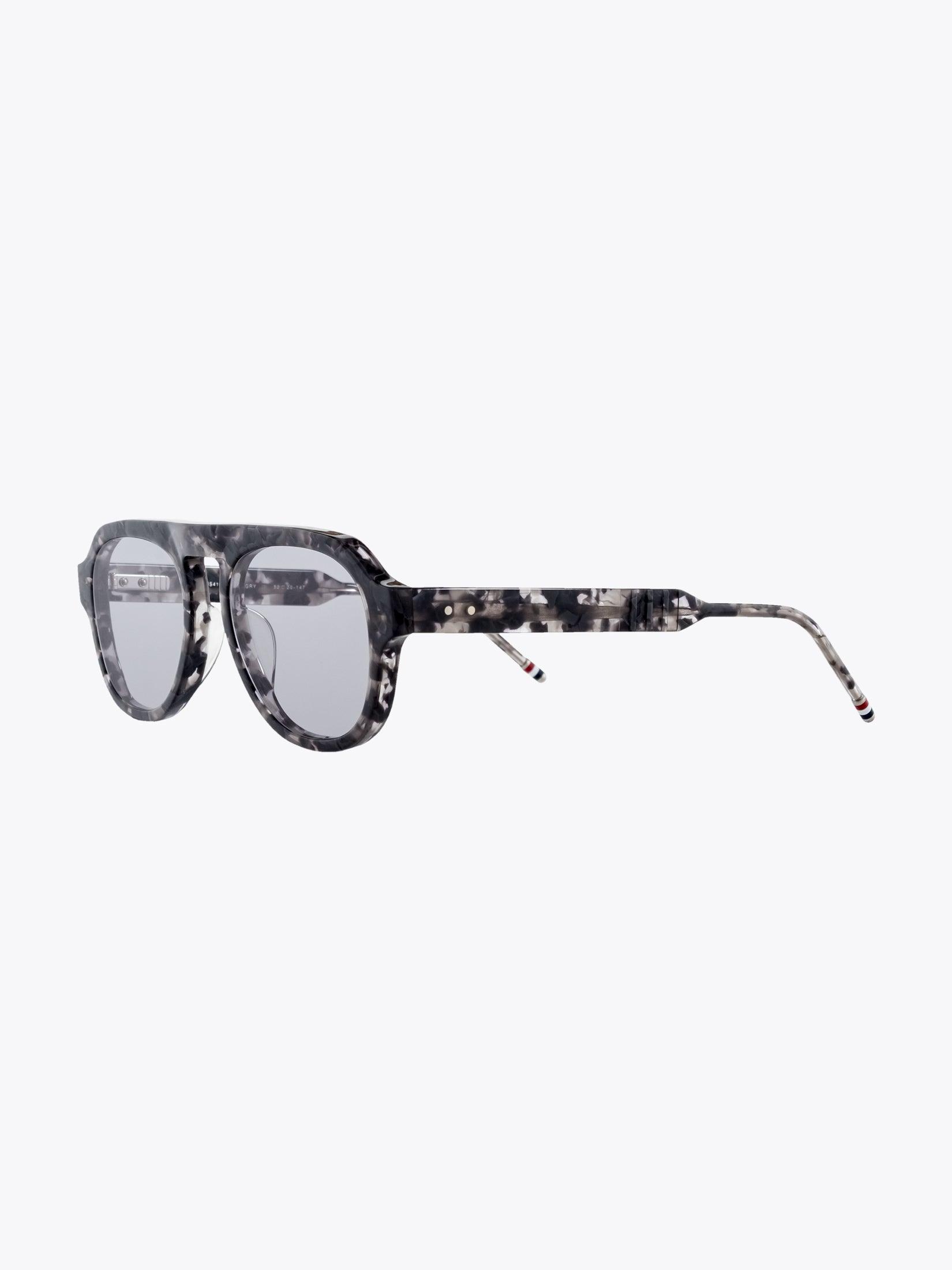 Thom Browne TB-416 Grey Tortoise Sunglasses