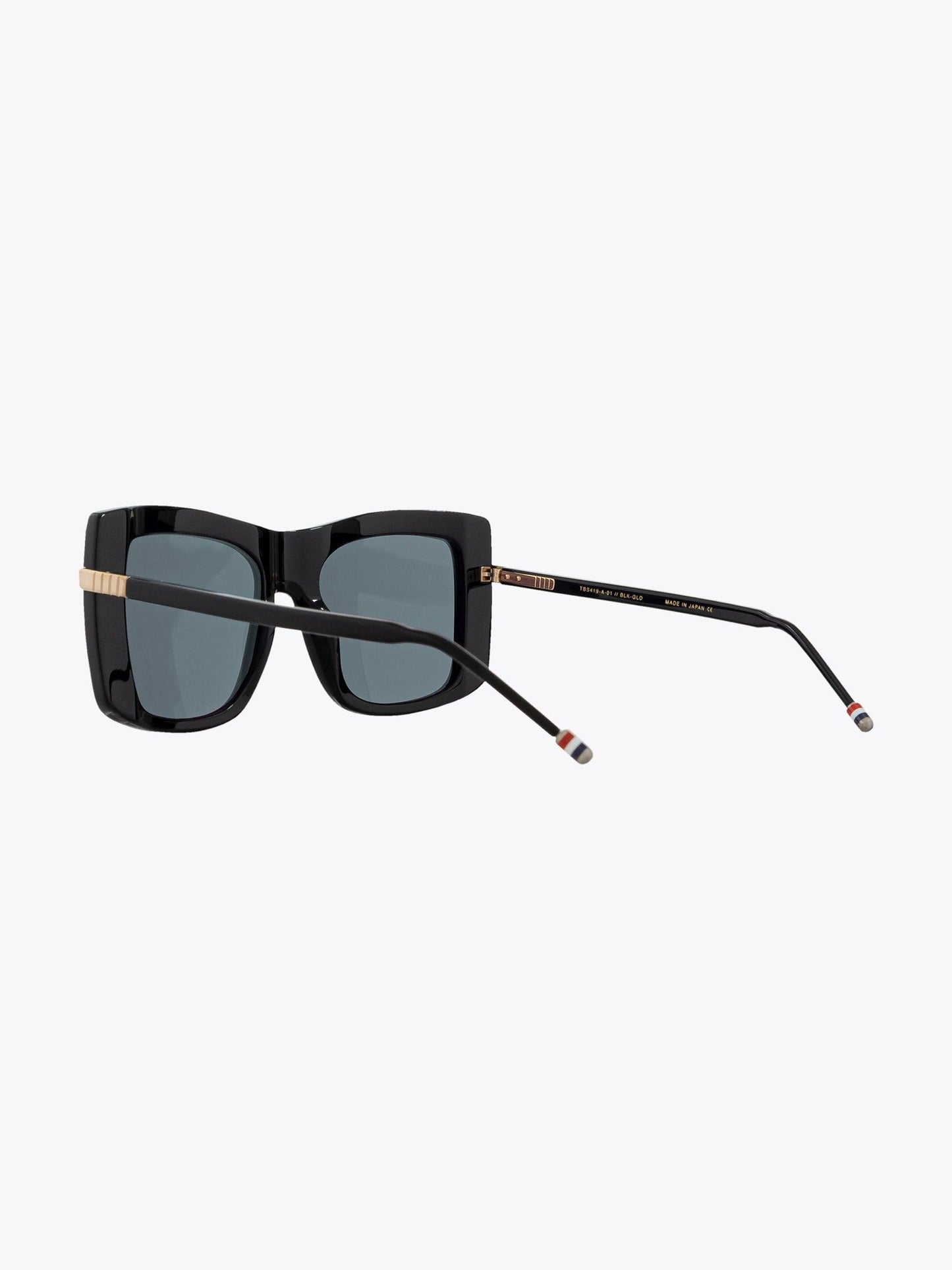 Thom Browne TB-419 Black Sunglasses - APODEP.com